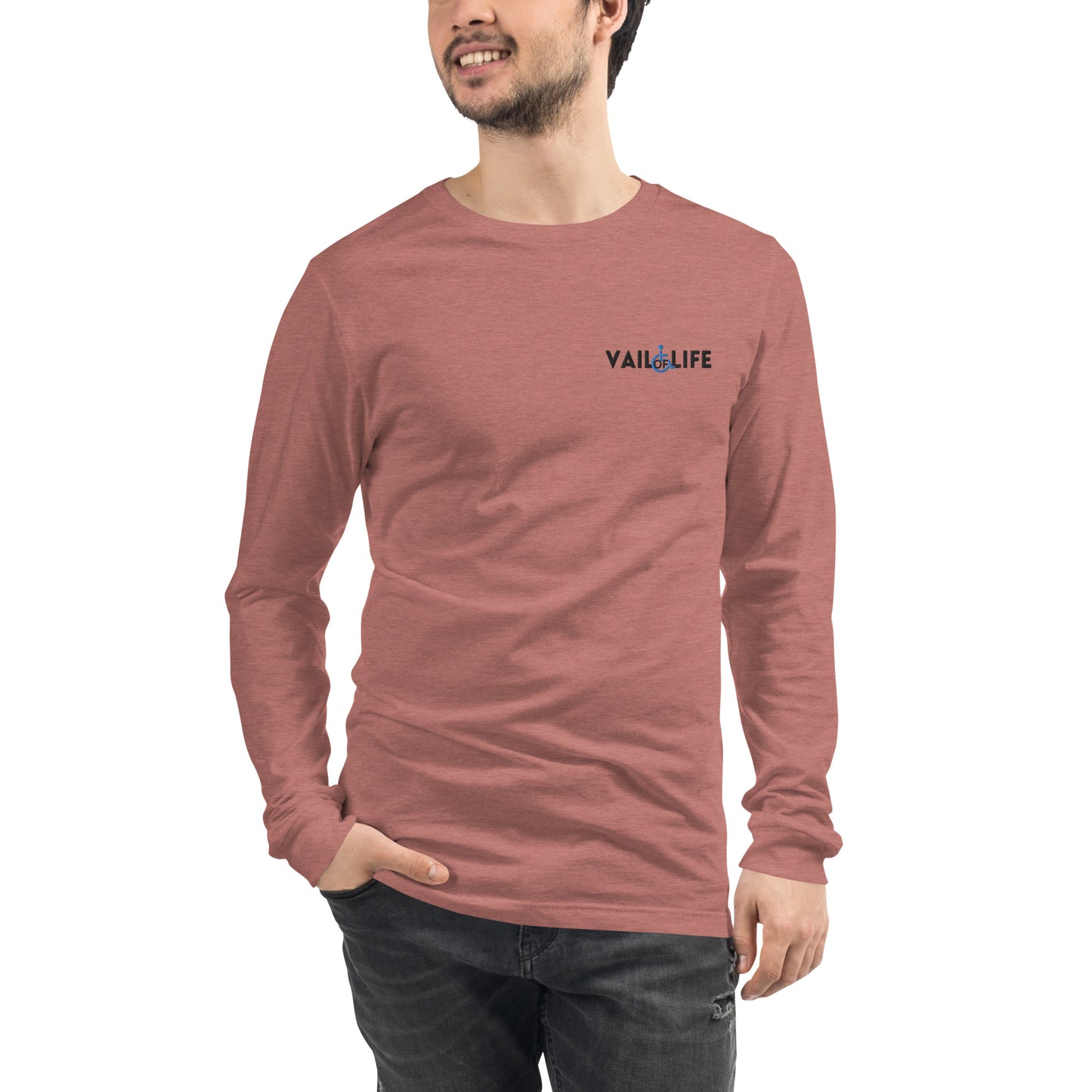 Embroidered Vail of Life Long Sleeve Tee
