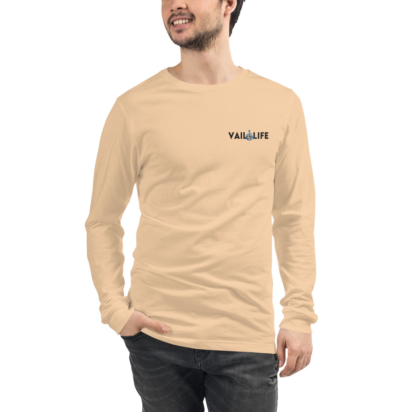 Embroidered Vail of Life Long Sleeve Tee