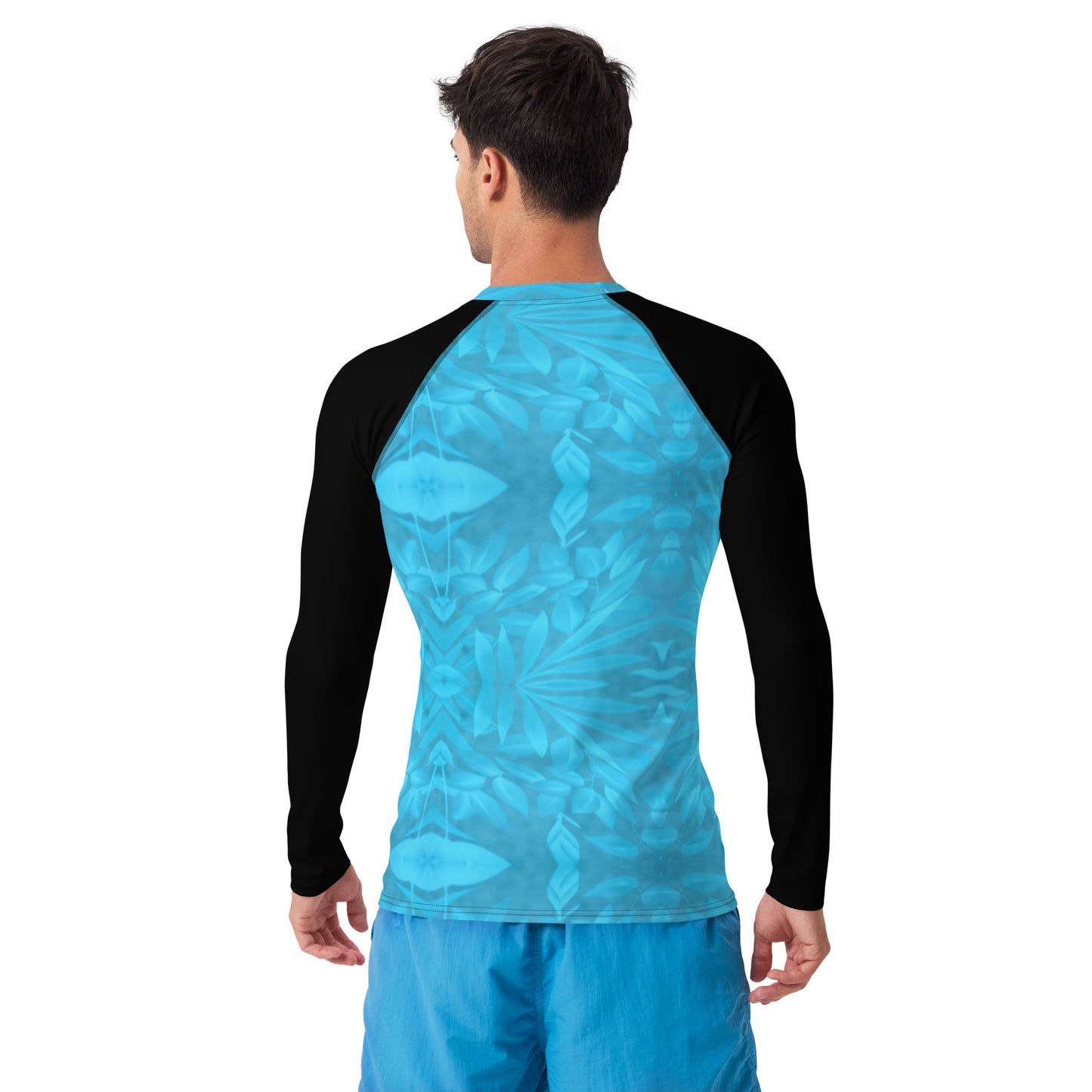 Blue Leaf Men's Rash Guard