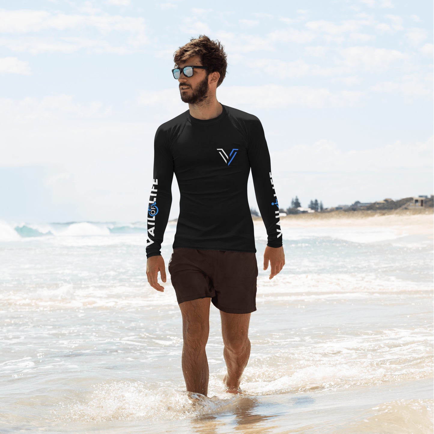 Vail of Life Men's Rash Guard