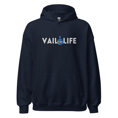 Vail of Life Embroidered Unisex Hoodie